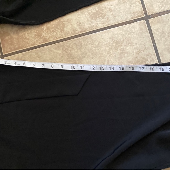 Michael Kors Black Women's Wide-Leg Pants size L - Picture 9 of 11